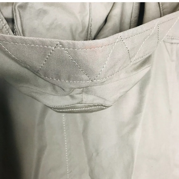 Ann Taylor Anorak Olive Green Hooded Coat Jacket - Picture 6 of 7